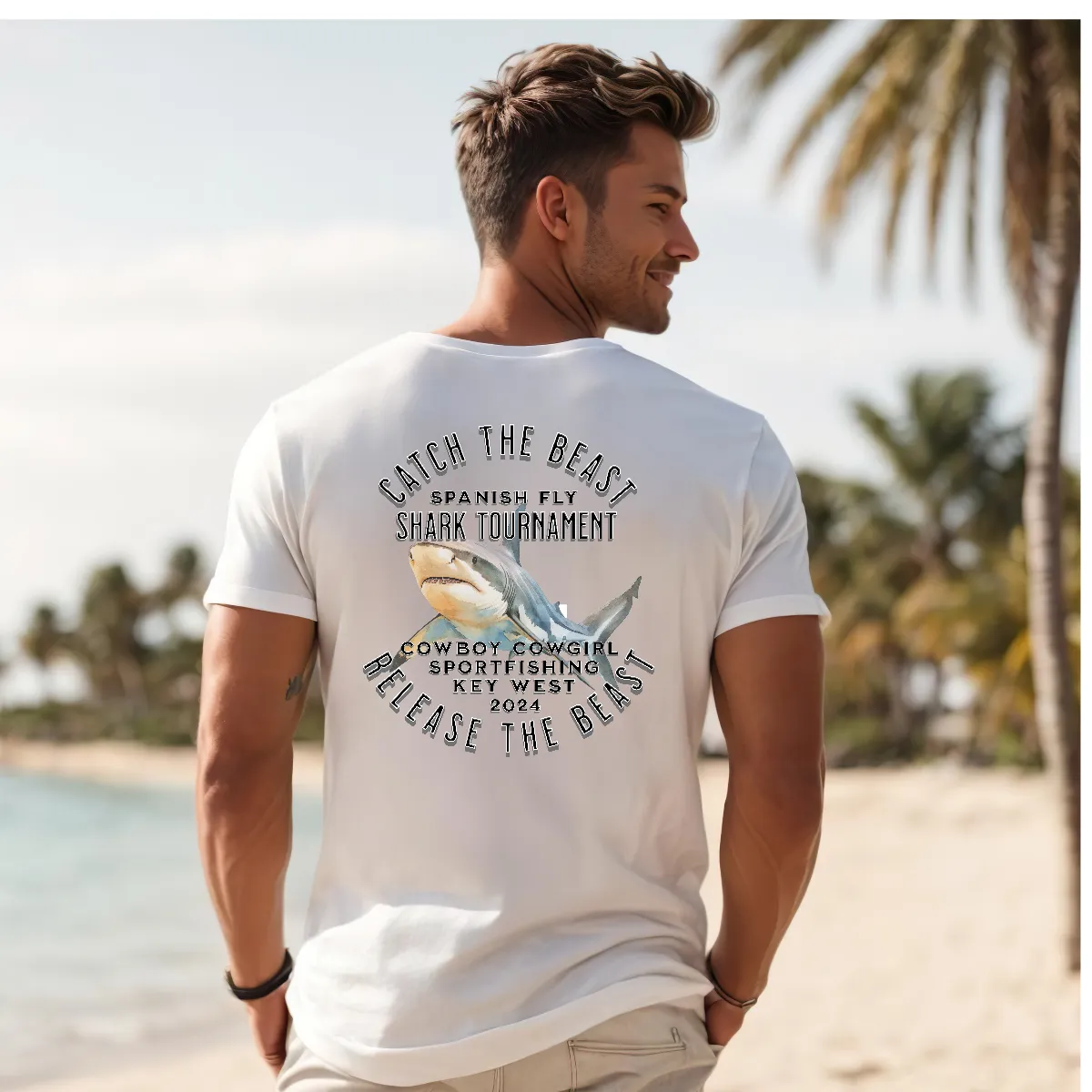 Catch The Beast-Release the Beast SHARK T-SHIRT