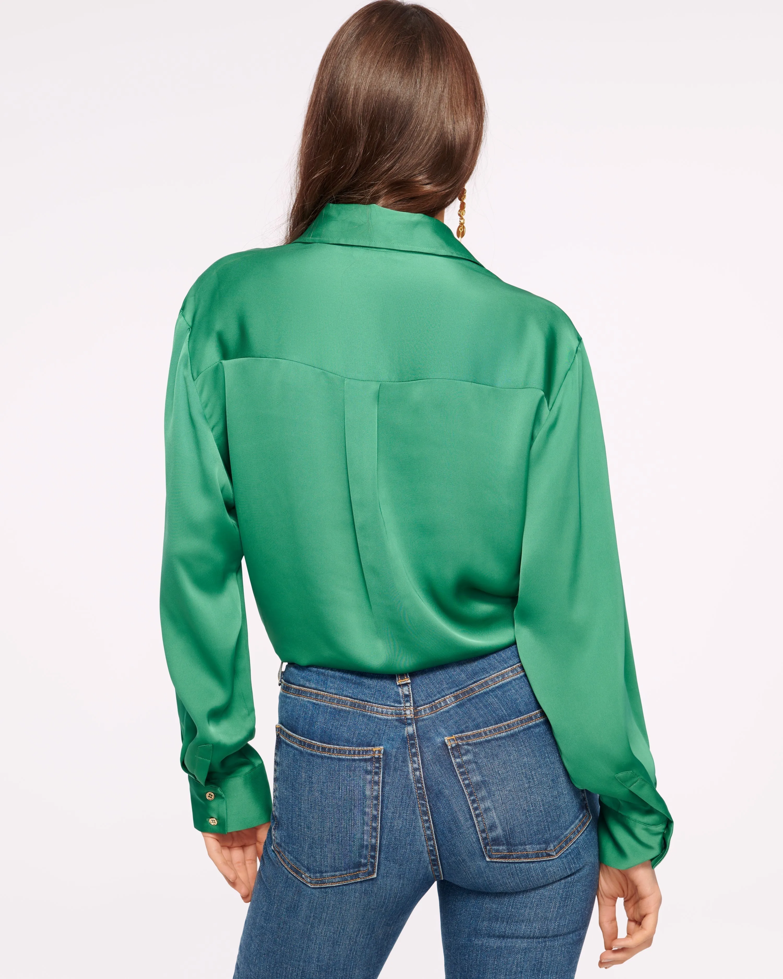 Kolby Oversized Button Down Blouse