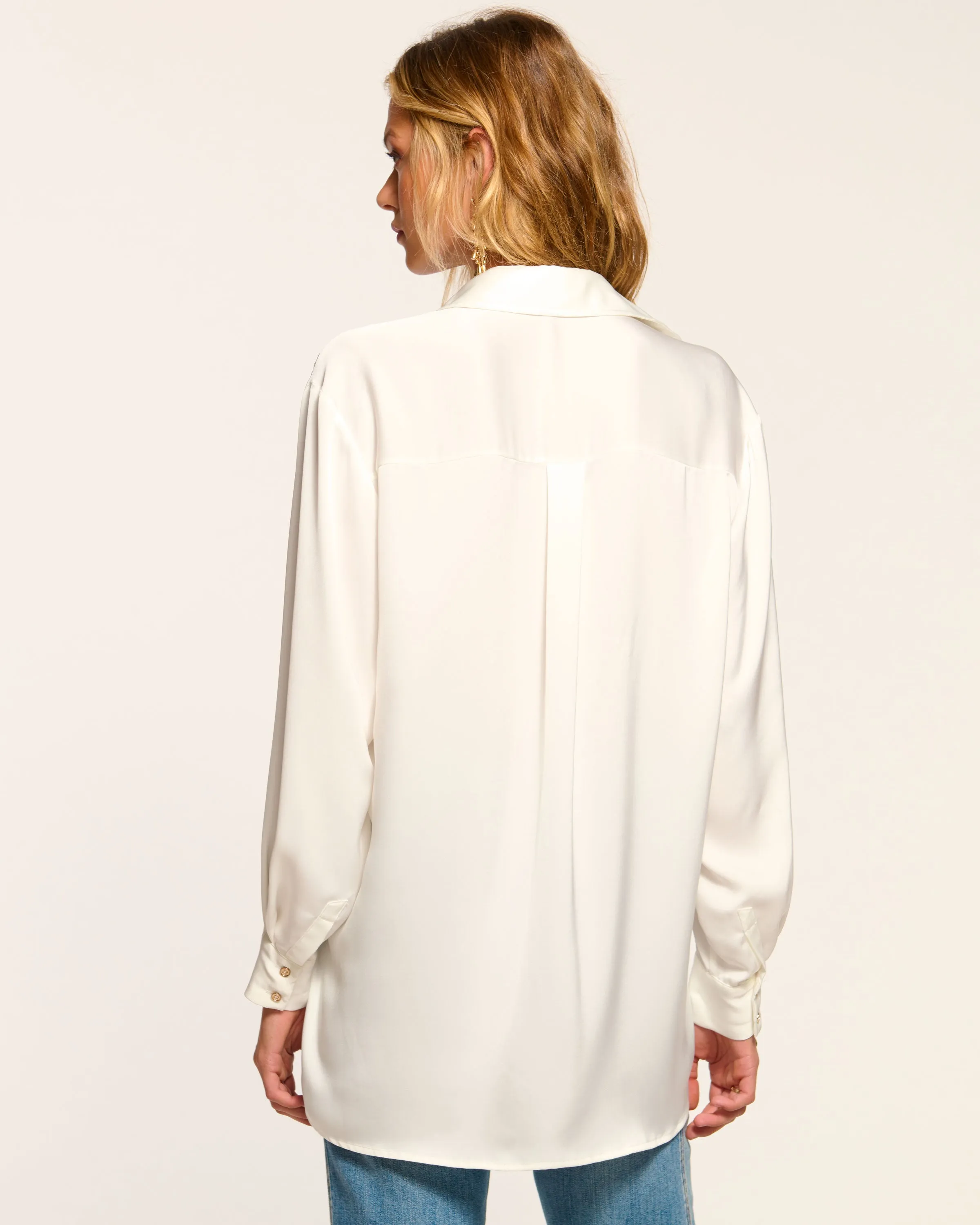 Kolby Oversized Button Down Blouse