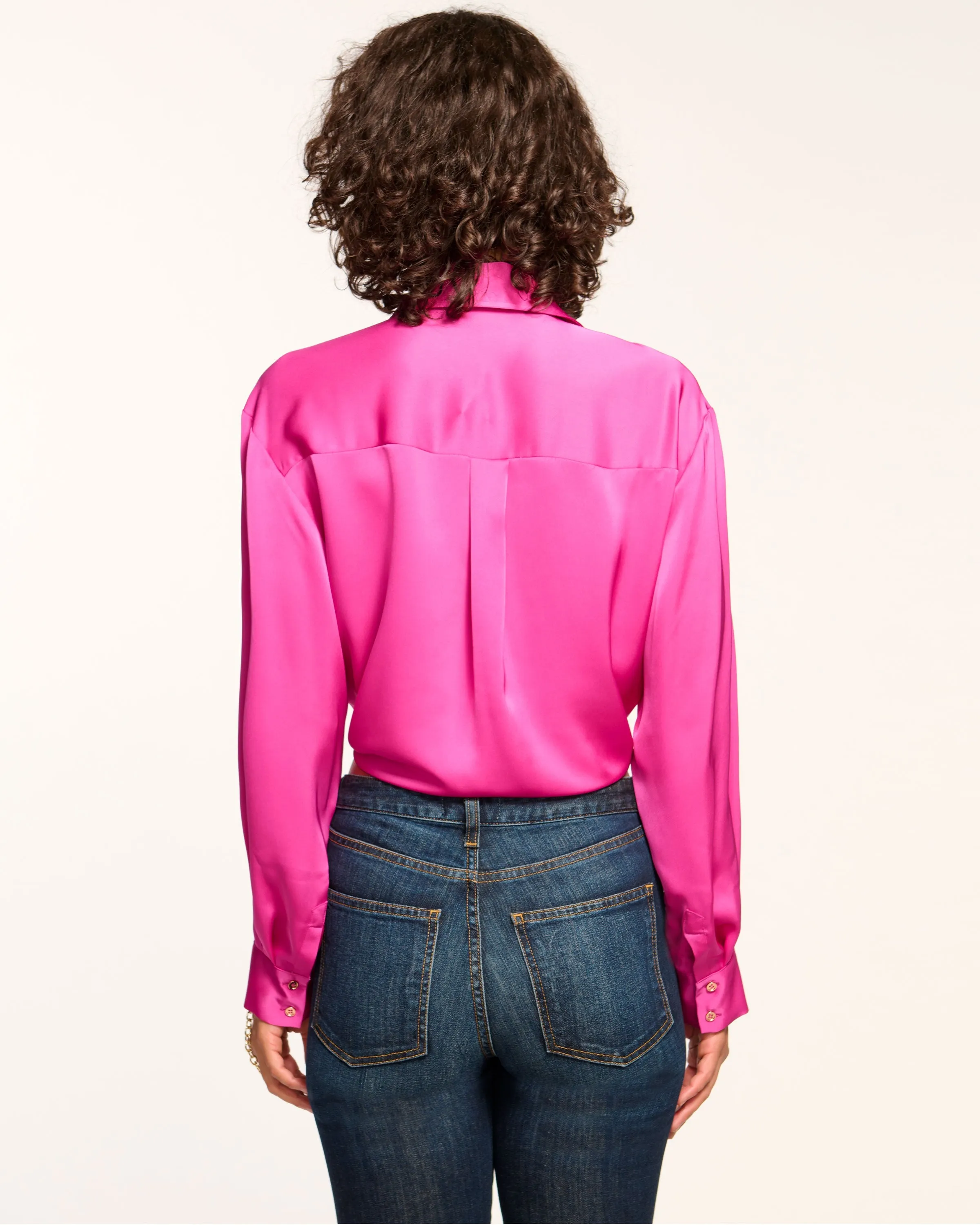 Kolby Oversized Button Down Blouse