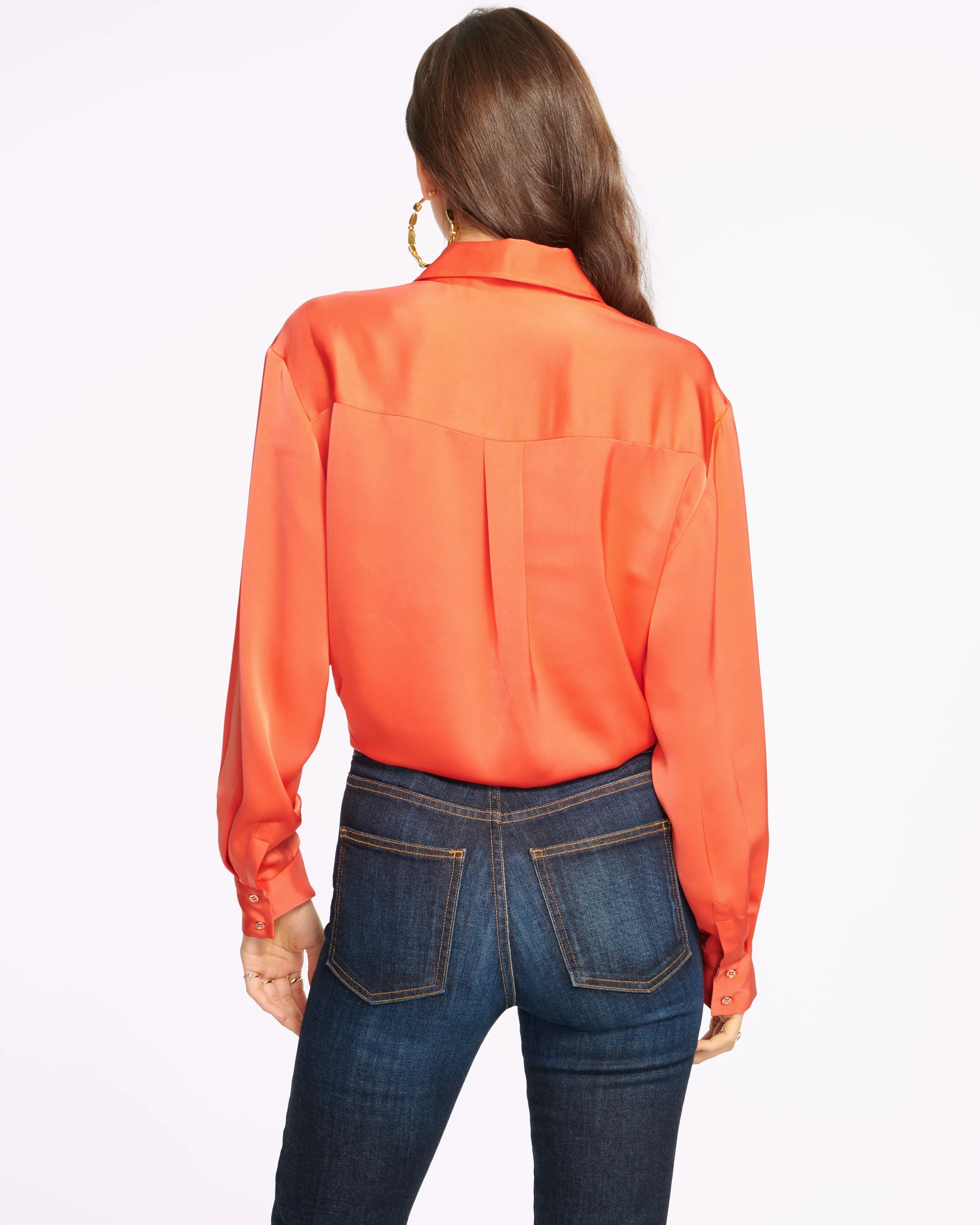 Kolby Oversized Button Down Blouse