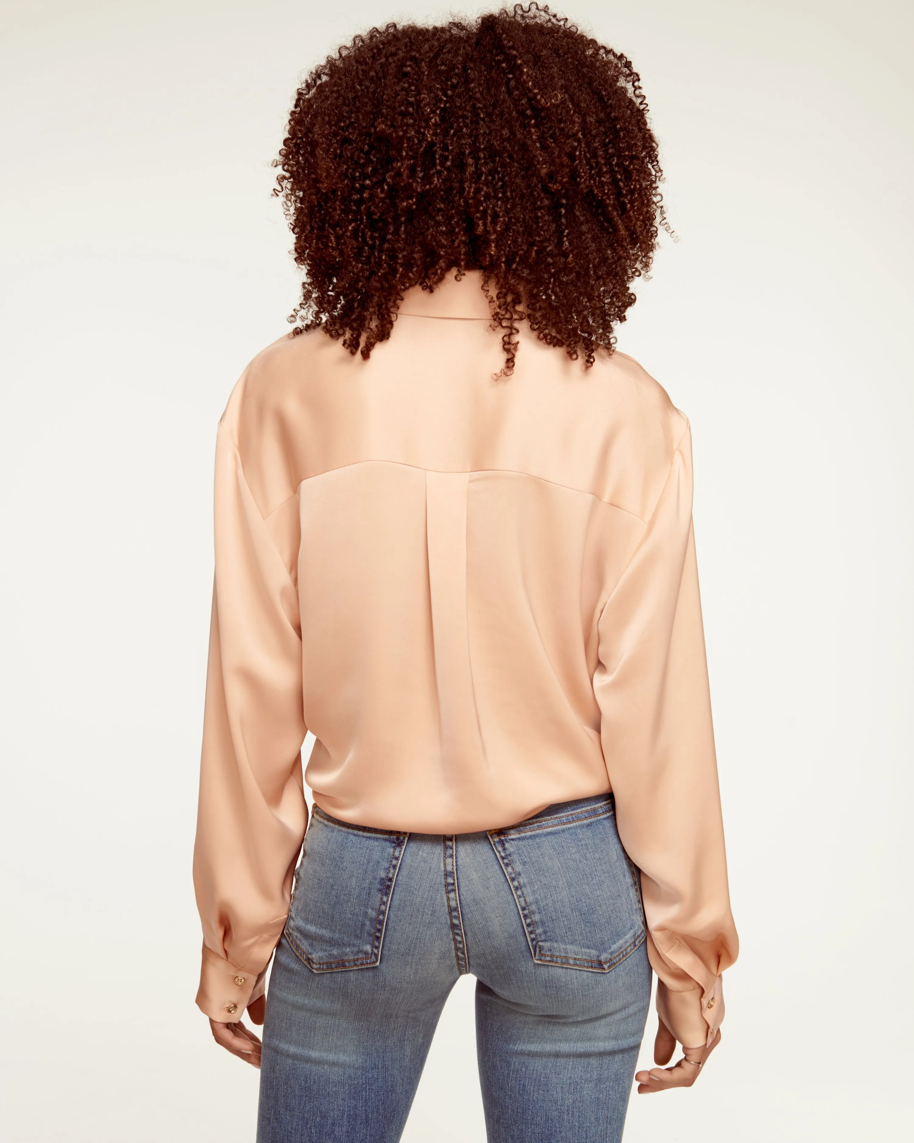 Kolby Oversized Button Down Blouse