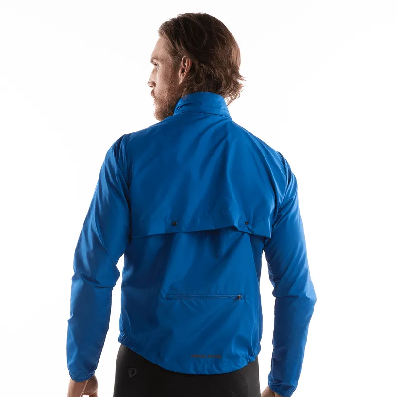 Men's Quest Barrier Convertible Cycling Jacket - Blue