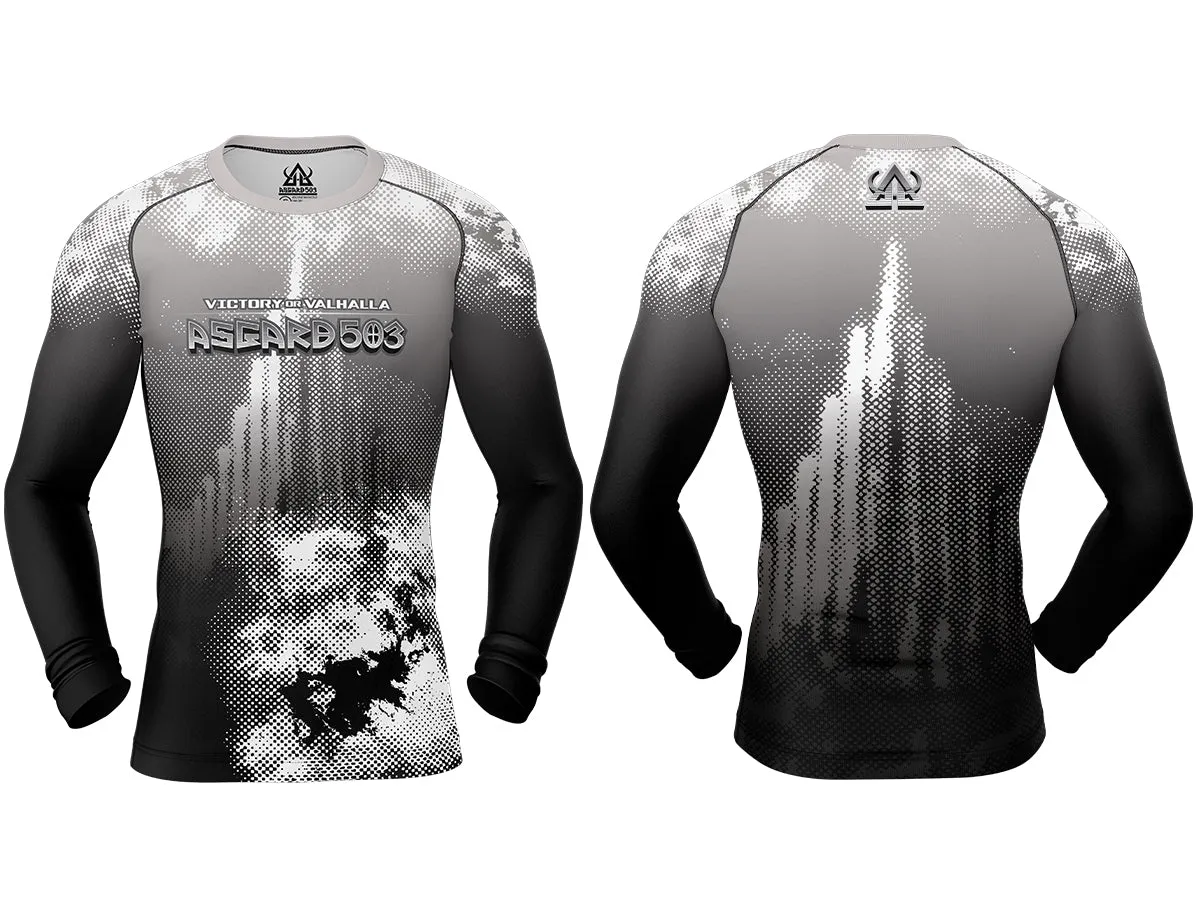 Rash guard - White - Ragnarok - Long Sleeve