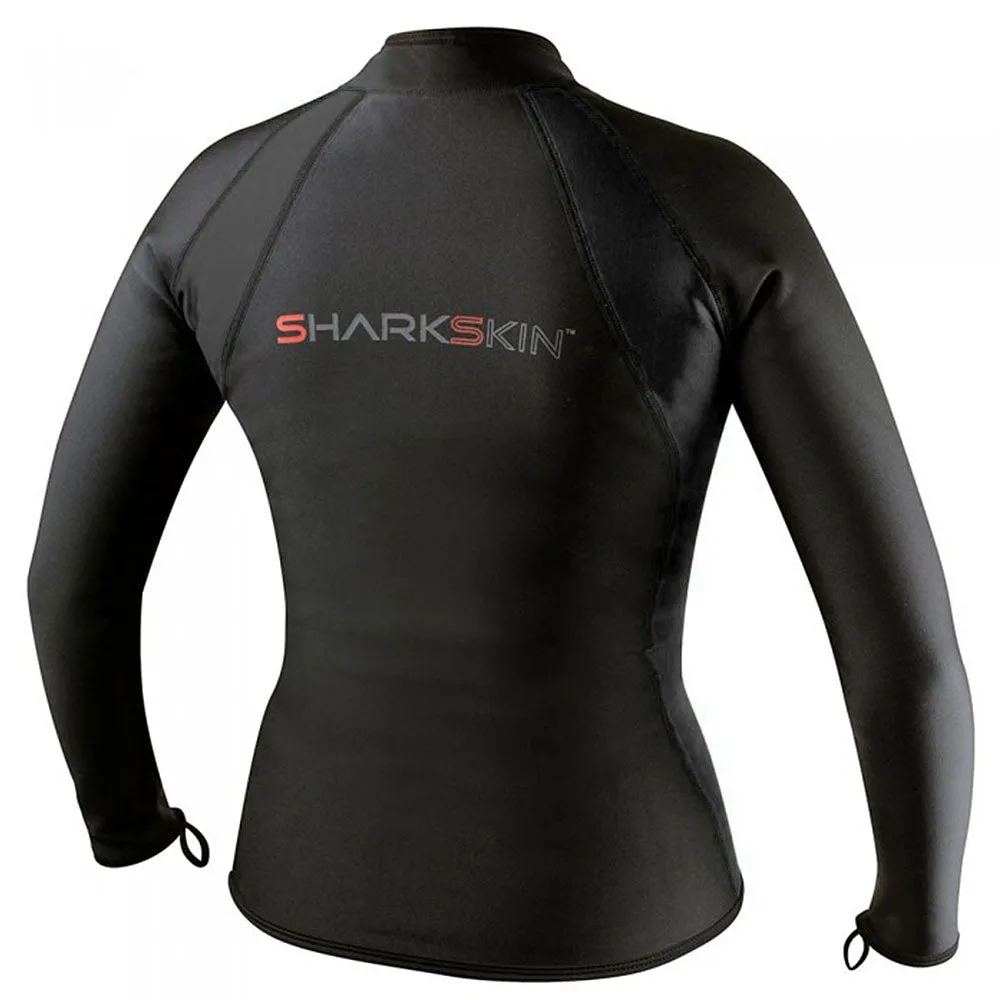 Sharkskin Womens Chillproof Long Sleeve Full Zip Shirt